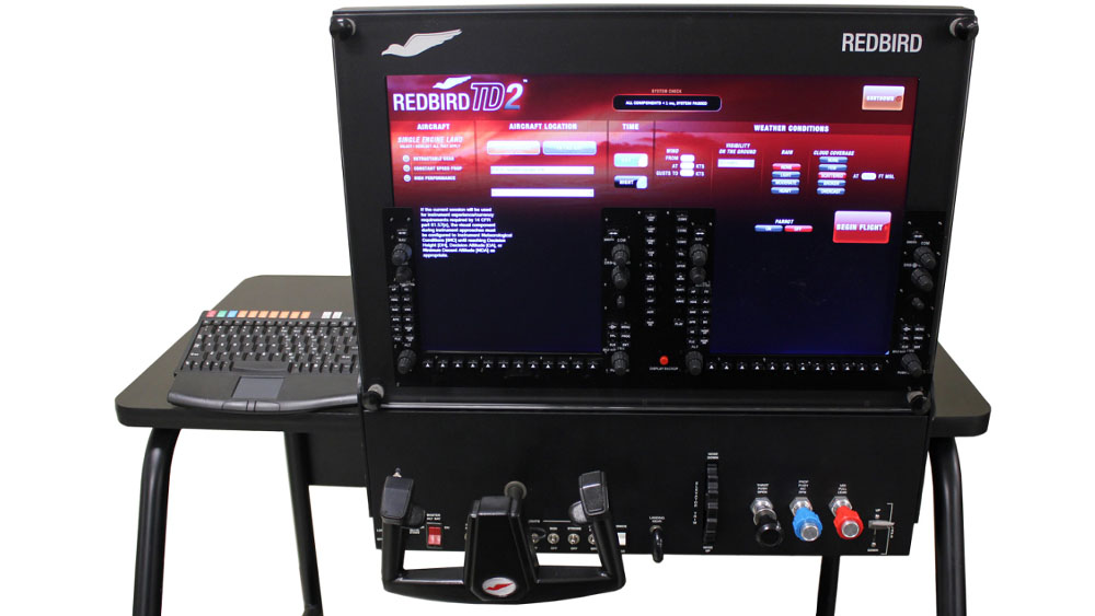 Situation sagsøger Til sandheden Redbird TD2 G1000 Trainer - AEROTOURS Flight School Berlin - Home